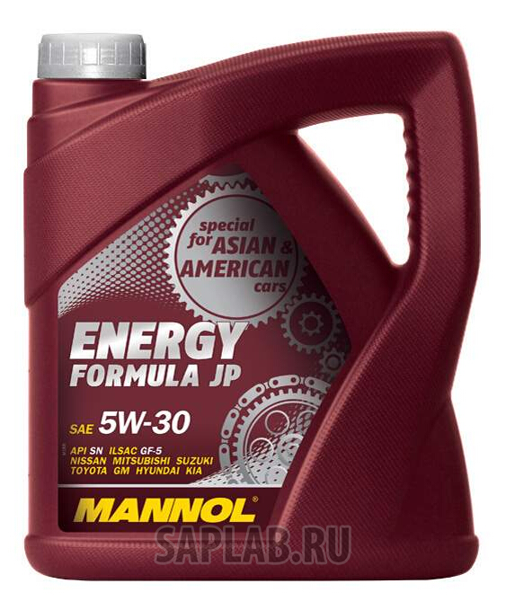 Купить запчасть MANNOL - 1060 Моторное масло Mannol Energy Formula JP SAE 5W-30 4л