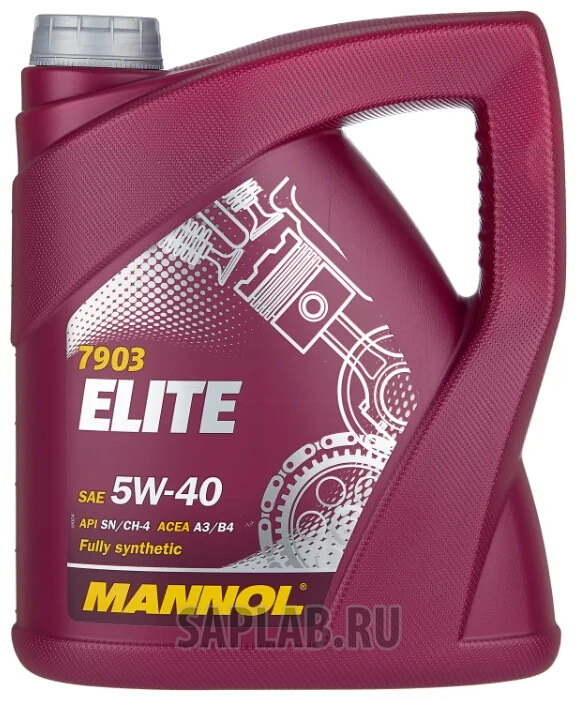 Купить запчасть MANNOL - 1069 Синтетическое масло класса премиум MANNOL ELITE 5W40 5 л. (4+1 FREE) 7903