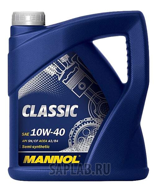 Купить запчасть MANNOL - 1101 Моторное масло Mannol Classic SNCF 10W-40 4л