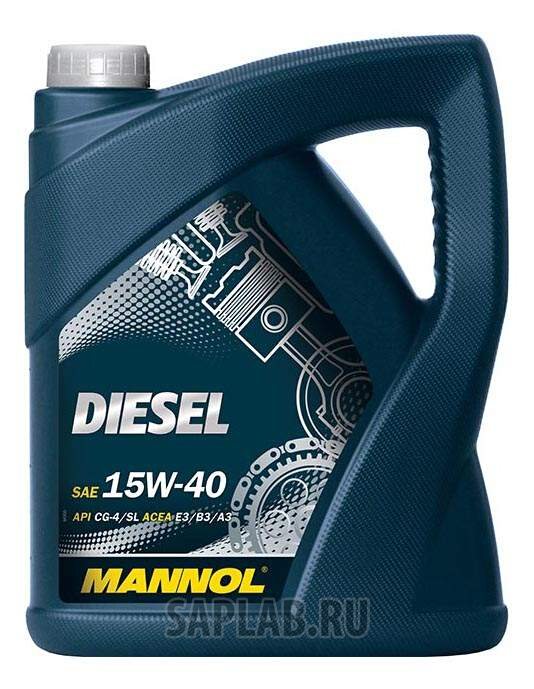 Купить запчасть MANNOL - 1206 Моторное масло Mannol Diesel 15W-40 5л