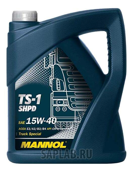 Купить запчасть MANNOL - 1237 Моторное масло Mannol TS-1 SHPD 15W-40 5л