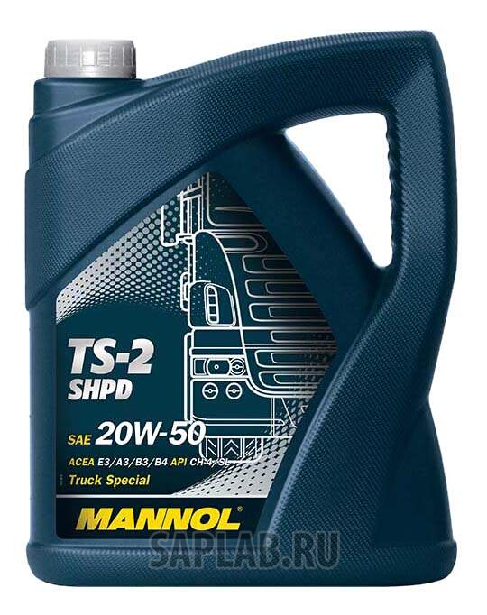 Купить запчасть MANNOL - 1242 Моторное масло Mannol TS-2 SHPD 20W-50 5л