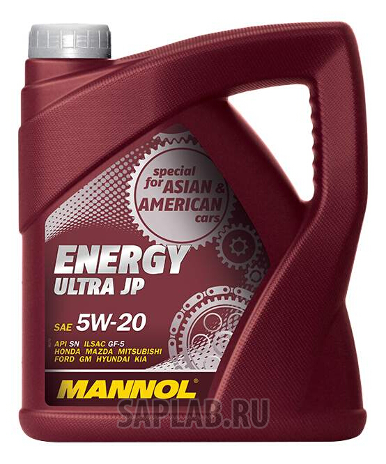 Купить запчасть MANNOL - 4001 Моторное масло Mannol Ehergy Ultra JP 5W-20 4л