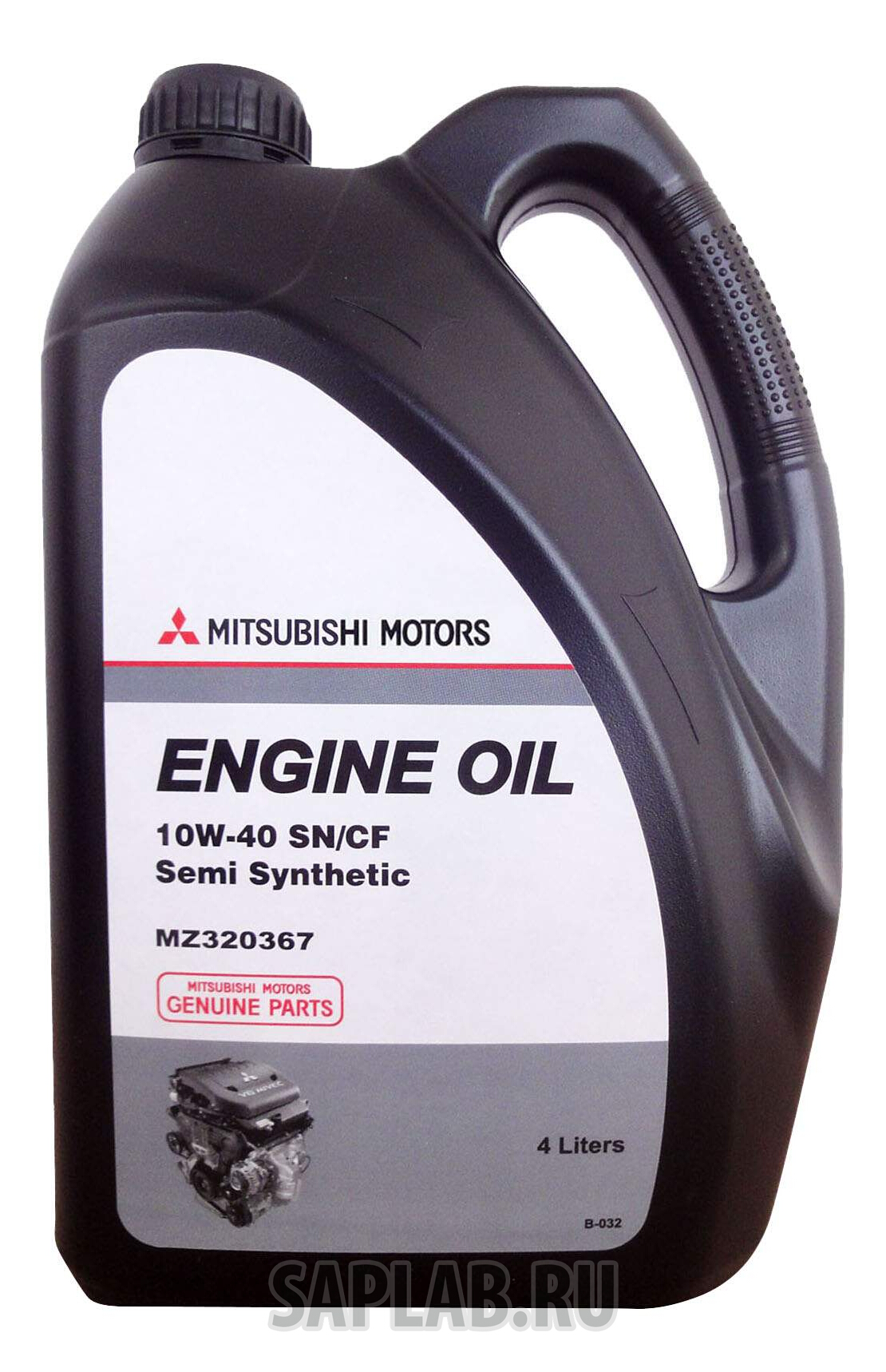 Купить запчасть MITSUBISHI - MZ320367 Моторное масло Mitsubishi Engine Oil Semi-Syntheic 10W-40 4л