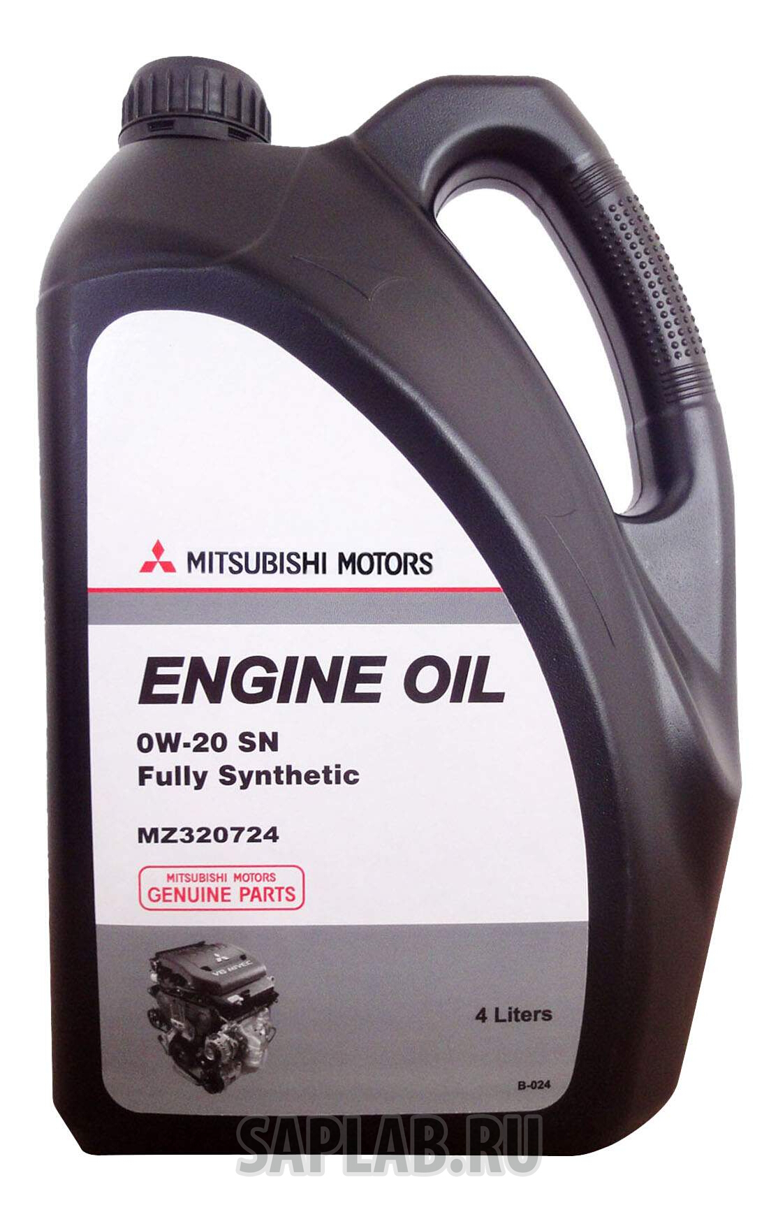 Купить запчасть MITSUBISHI - MZ320724 Моторное масло Mitsubishi Engine Oil Fully Synthetic 0W-20 4л