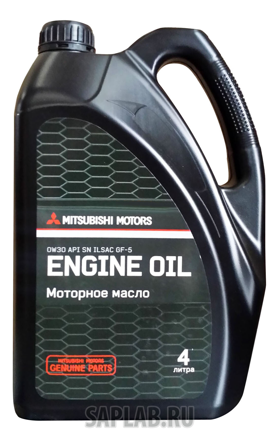 Купить запчасть MITSUBISHI - MZ320754 Моторное масло Mitsubishi Engine Oil 0W-30 4л