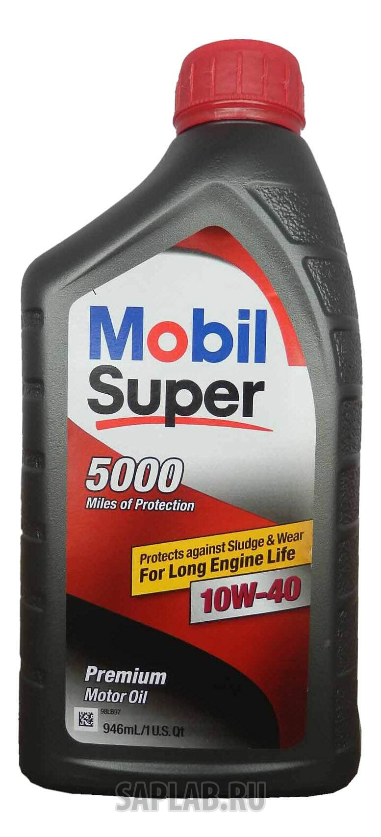 Купить запчасть MOBIL - 112889 Моторное масло Mobil Super 5000 10W-40 0,946л