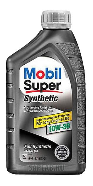 Купить запчасть MOBIL - 112917 Моторное масло Mobil Super Synthetic 10W-30 0,946л