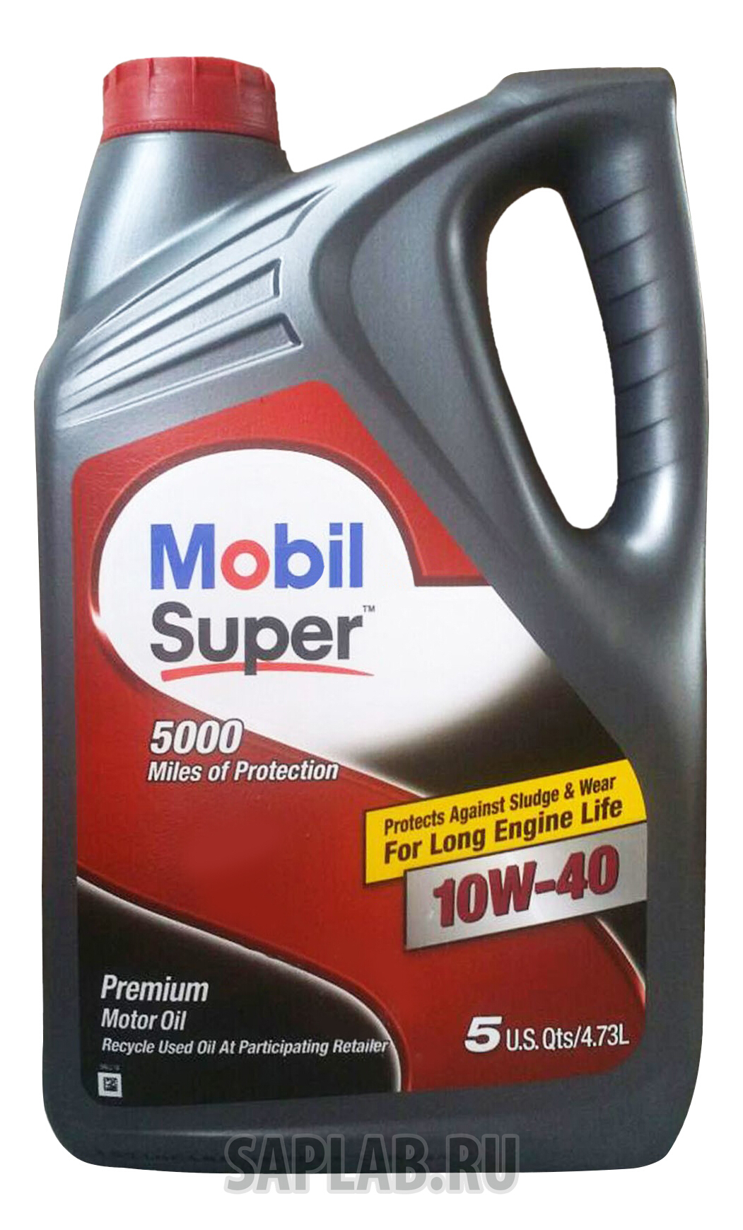 Купить запчасть MOBIL - 112971 Моторное масло Mobil Super 5000 10W-40 4,73л