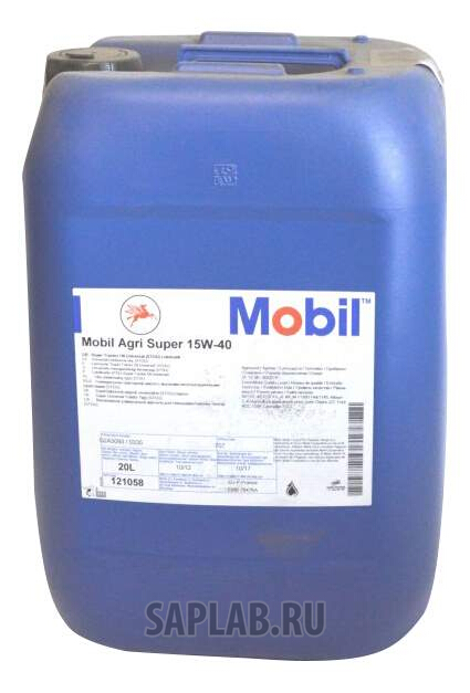 Купить запчасть MOBIL - 121058 Моторное масло Mobil Agri Super 15W-40 20л