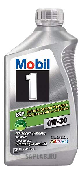 Купить запчасть MOBIL - 121218 Моторное масло Mobil 1 ESP 0W-30 0,946л