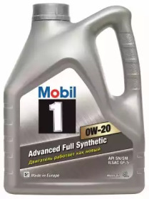 Купить запчасть MOBIL - 152559 Моторное масло Mobil 1 0W-20 4л