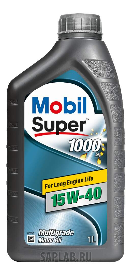 Купить запчасть MOBIL - 152571 Моторное масло Mobil Super 1000 X1 15W-40 1л