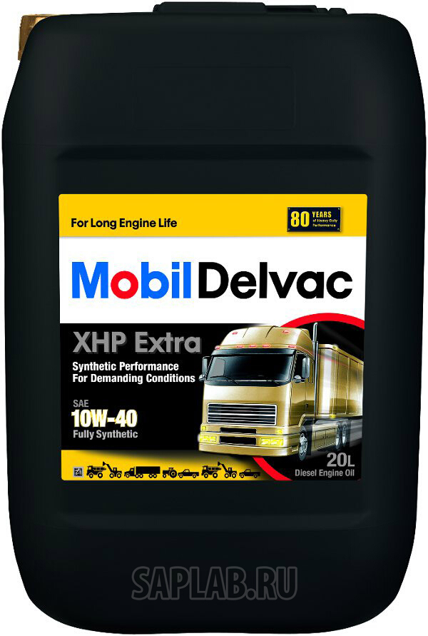 Купить запчасть MOBIL - 152712 Моторное масло Delvac XHP Extra 10W-40 20л