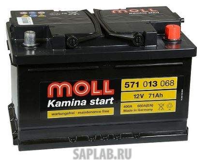 Купить запчасть  MOLL - 571013068 Аккумулятор MOLL Kamina Start 71RS 680A 278x175x175 571013068