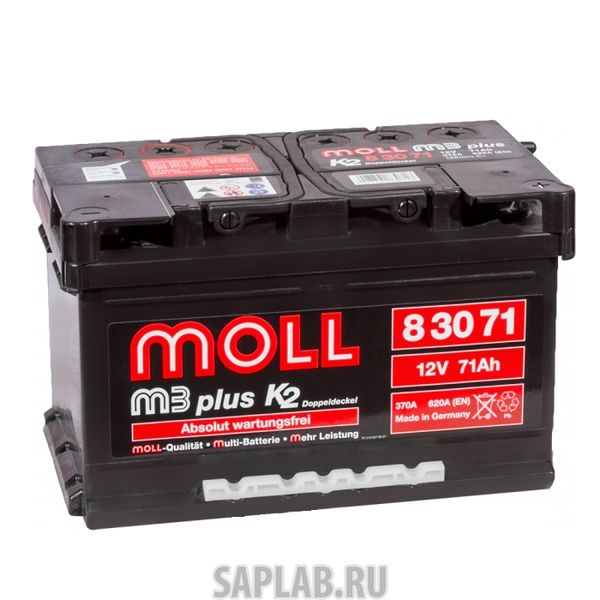 Купить запчасть  MOLL - 83071 Аккумулятор MOLL M3plus 71R 620A 278x175x175 83071