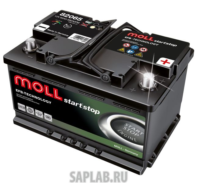 Купить запчасть  MOLL - EFB65R Аккумулятор MOLL EFB 65R 540