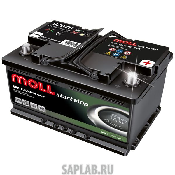 Купить запчасть  MOLL - EFB75R Аккумулятор MOLL EFB 75R 542