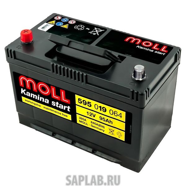 Купить запчасть  MOLL - KAMINA95JL Аккумулятор MOLL Kamina 95JL 568