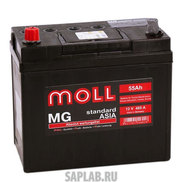 Купить запчасть  MOLL - MG55JL Аккумулятор MOLL MG 55JL 585