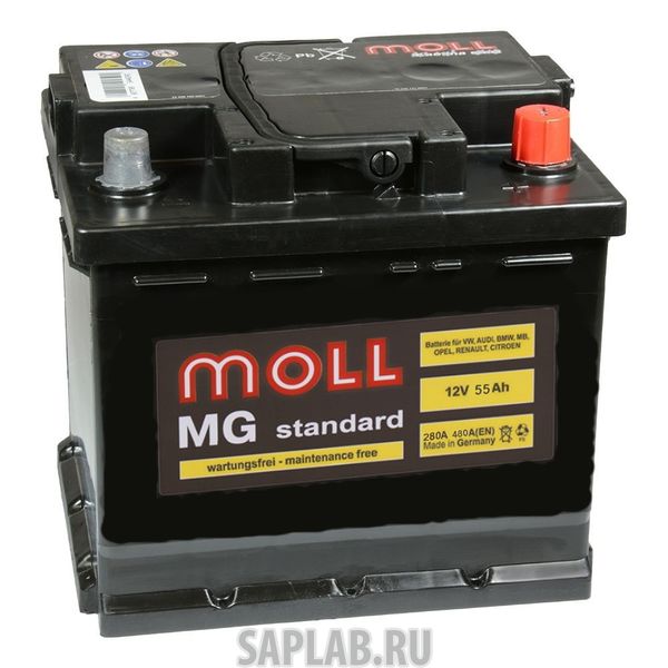 Купить запчасть  MOLL - MG55UR Аккумулятор MOLL MG 55UR 607