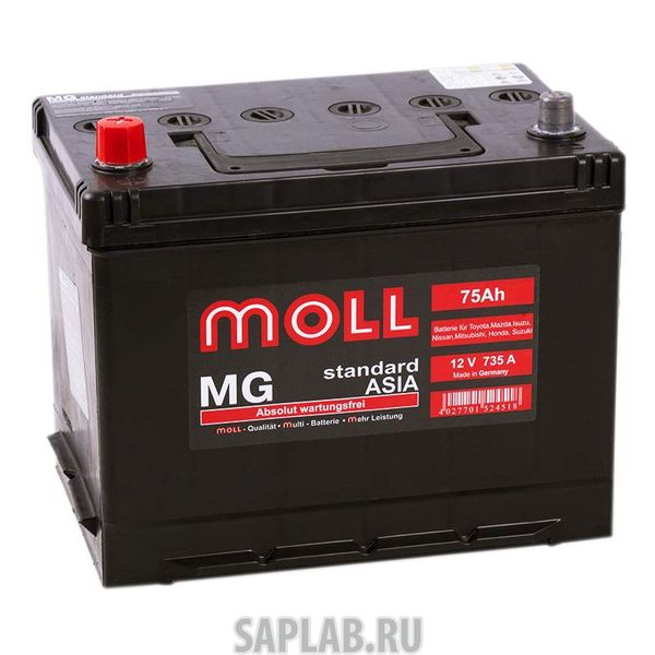 Купить запчасть  MOLL - MG75JL Аккумулятор MOLL MG 75JL 588