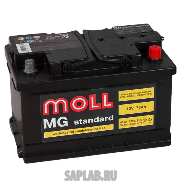 Купить запчасть  MOLL - MG75SR Аккумулятор MOLL MG 75SR 616