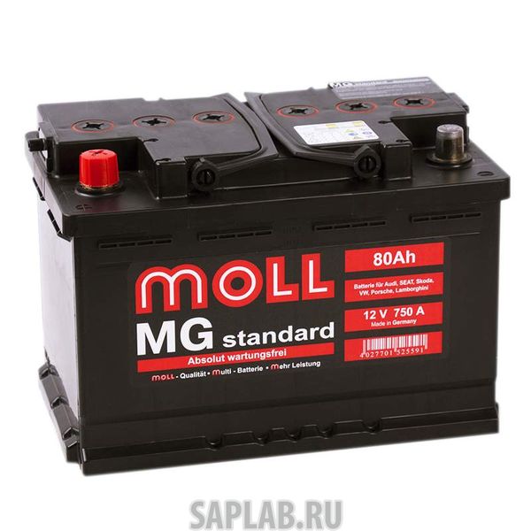 Купить запчасть  MOLL - MG80L Аккумулятор MOLL MG 80L 617