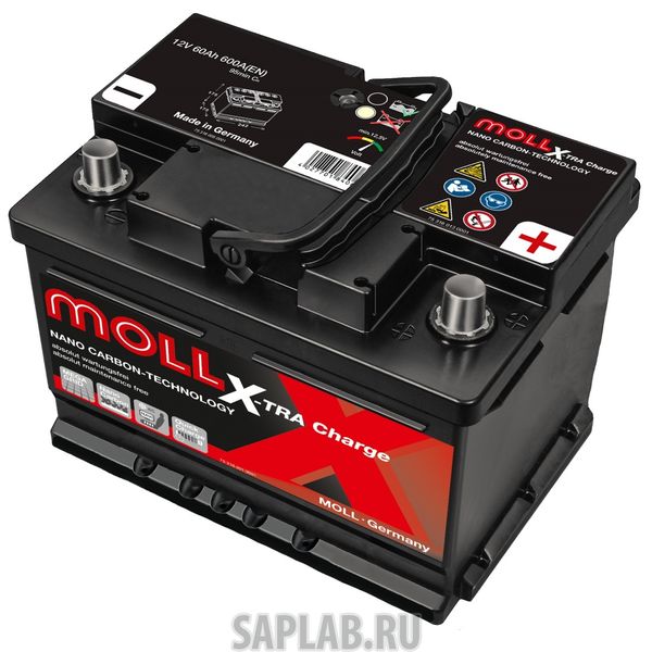 Купить запчасть  MOLL - XTRACHARGE60R Аккумулятор MOLL X-TRA Charge 60R 600A 242x175x175