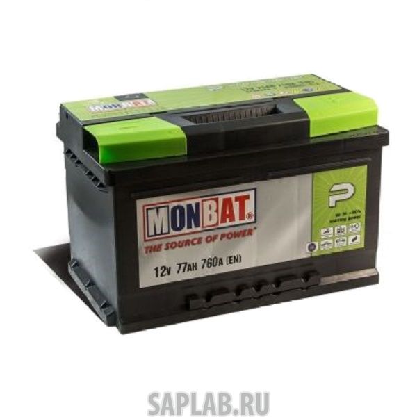 Купить запчасть  MONBAT - MP7776L31 Аккумулятор MONBAT P 77 А/ч 575 114 068 прямая L+ EN 760A 278x175x190 MP7776L31