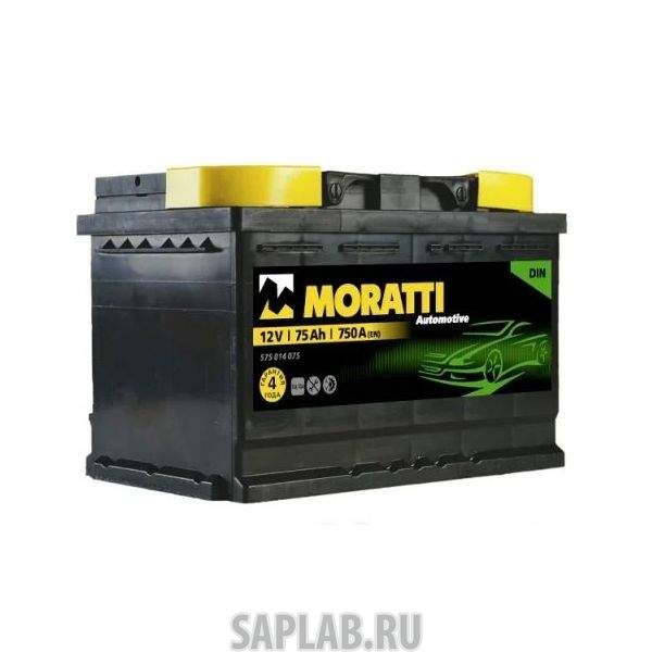 Купить запчасть  MORATTI - 575014075 Аккумулятор Moratti 575 014 075 (75L 750А 278x175x190)