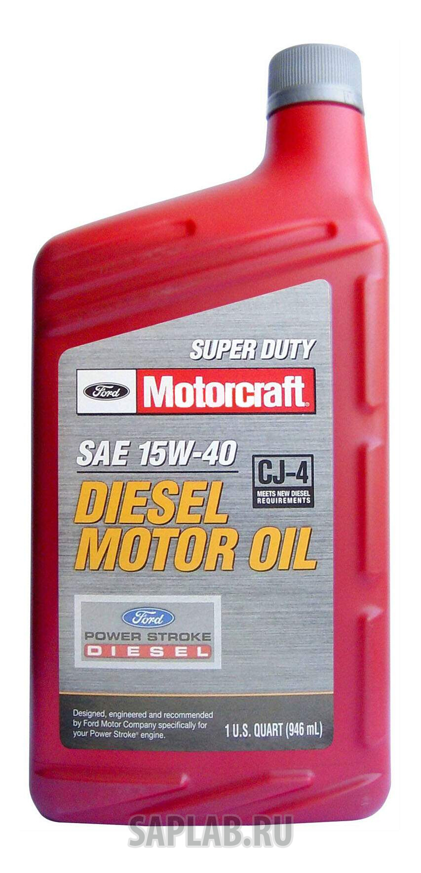 Купить запчасть MOTORCRAFT - XO15W40QSD Моторное масло Motorcraft Super Duty Diesel 15W-40 0,946л