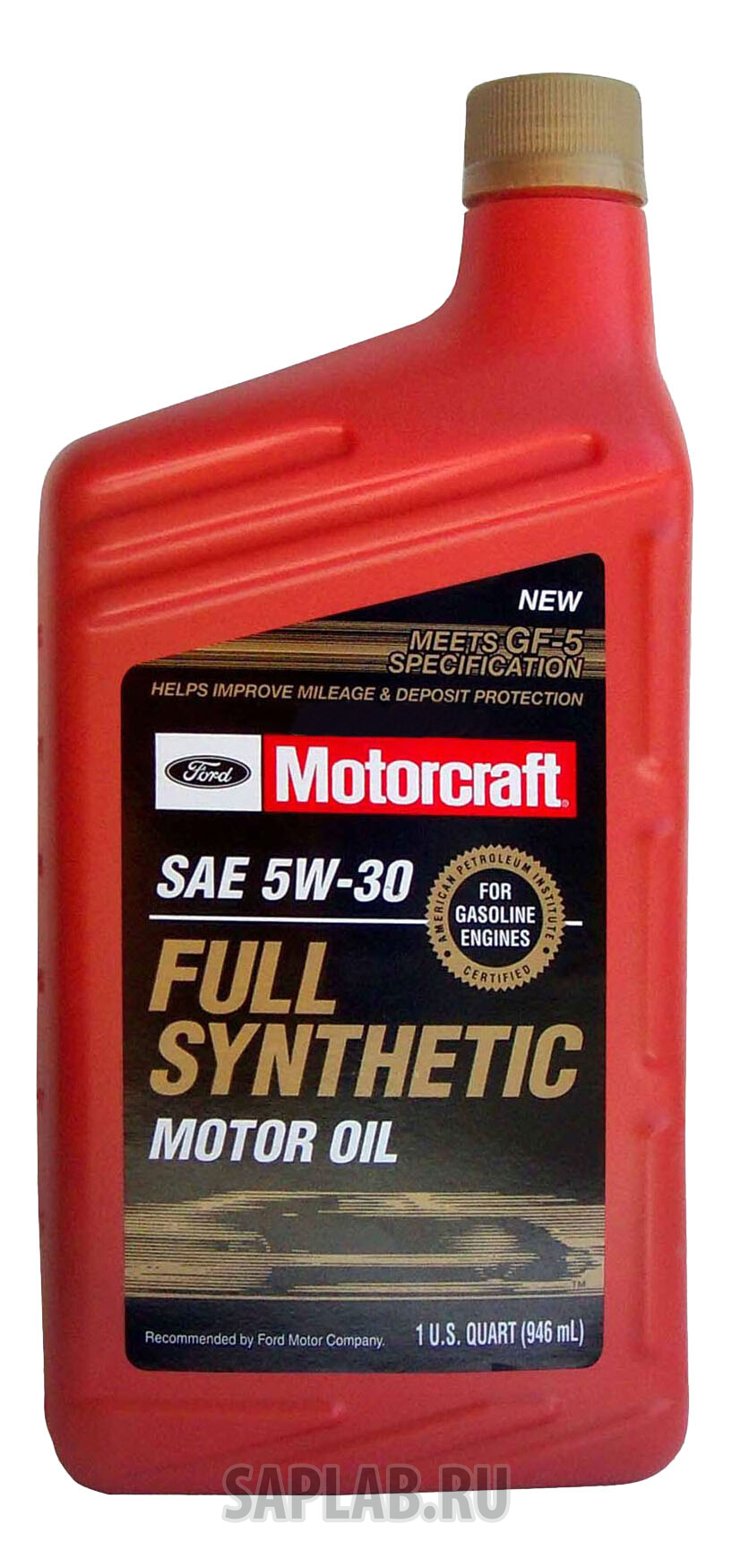 Купить запчасть MOTORCRAFT - XO5W30QFS Моторное масло Motorcraft Full Synthetic 5W-30 0,946л