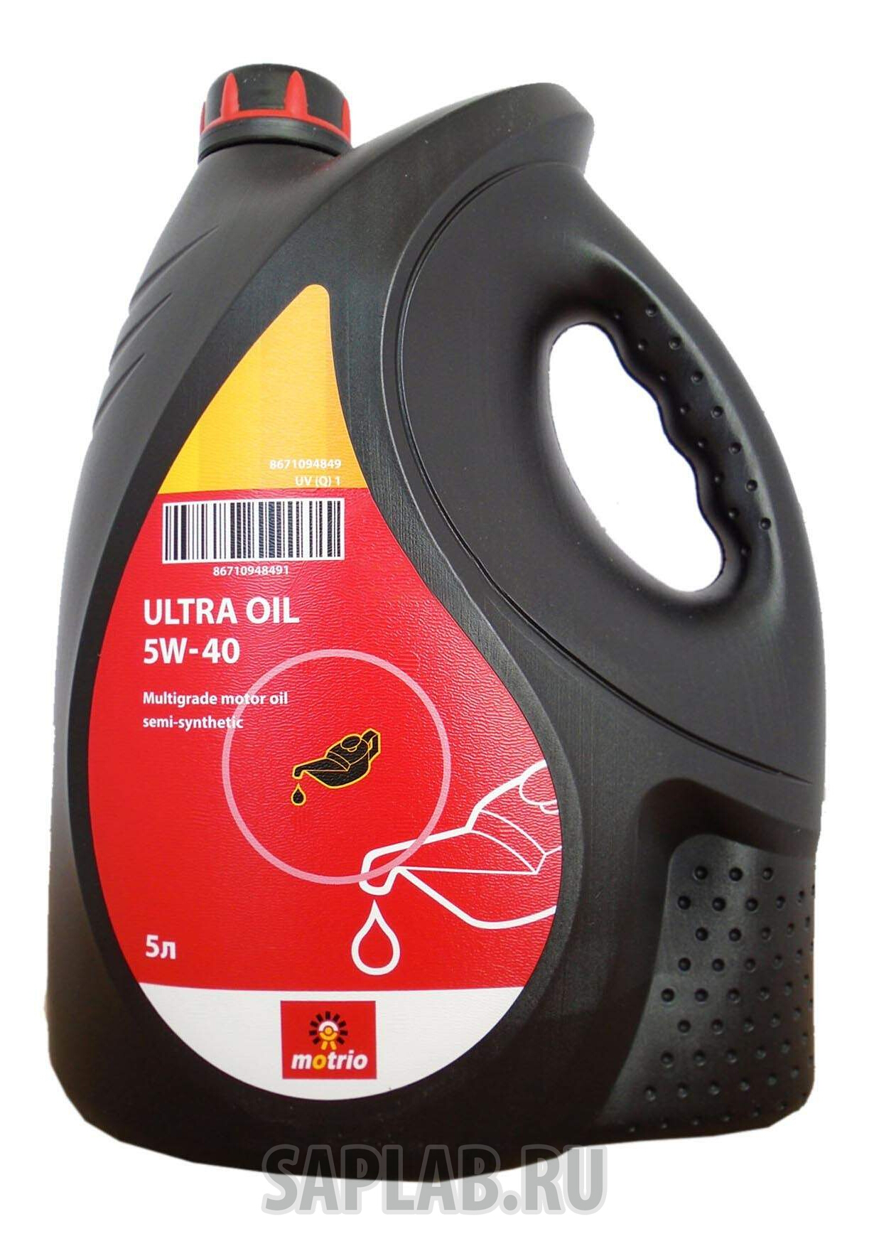 Купить запчасть MOTRIO - 8671094849 Моторное масло Motrio Ultra Oil 5W-40 5л