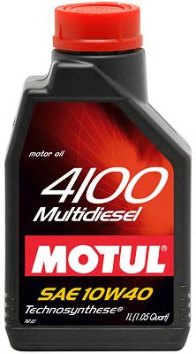 Купить запчасть MOTUL - 100261 Моторное масло Motul 4100 Multi Diesel 10W-40 5л