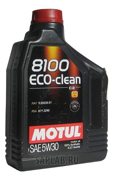 Купить запчасть MOTUL - 101543 Моторное масло Motul 8100 Eco-clean 5W-30 2л