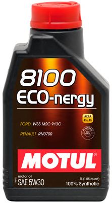 Купить запчасть MOTUL - 102782 Моторное масло Motul 8100 Eco-nergy 5w 30 1л