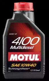 Купить запчасть MOTUL - 102812 Моторное масло Motul 4100 Multi Diesel 10W-40 1л