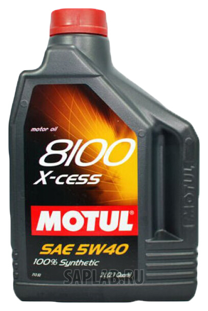 Купить запчасть MOTUL - 102869 Моторное масло Motul X-cess 5W-40 2л