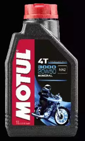 Купить запчасть MOTUL - 104048 Моторное масло Motul 3000 4T 20W-50 1л