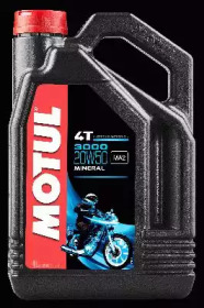 Купить запчасть MOTUL - 104050 Моторное масло Motul 3000 4T 20W-50 4л