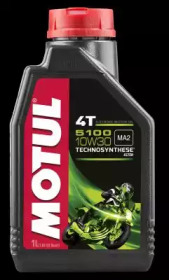 Купить запчасть MOTUL - 104062 Моторное масло Motul 5100 4T 10W-30 1л