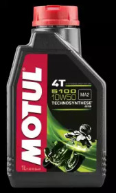 Купить запчасть MOTUL - 104074 Моторное масло Motul 5100 4T 10W-50 1л