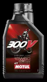 Купить запчасть MOTUL - 104137 Моторное масло Motul 300V 4T Factory Line Off Road 15W-60 1л