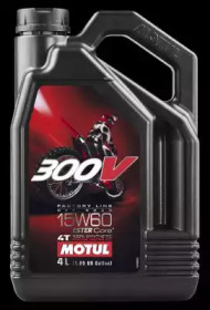 Купить запчасть MOTUL - 104138 Моторное масло Motul 300V 4T Factory Line Off Road 15W-60 4л