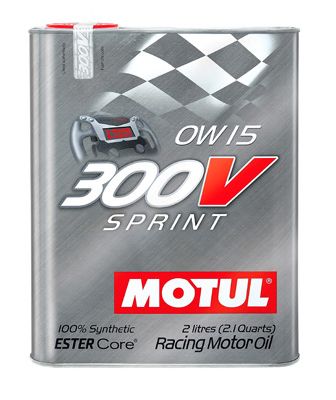 Купить запчасть MOTUL - 104238 Моторное масло Motul 300V Sprint 0W-15 2л