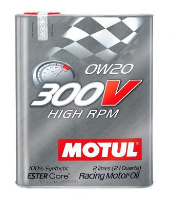 Купить запчасть MOTUL - 104239 Моторное масло Motul 300V High RPM0w-20 2л