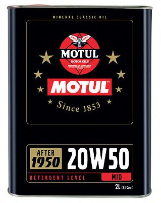 Купить запчасть MOTUL - 104511 Моторное масло Motul Classic Oil 20W-50 2л