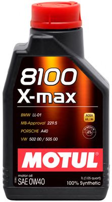 Купить запчасть MOTUL - 104531 Моторное масло Motul 8100 X-max 0w-40 1л