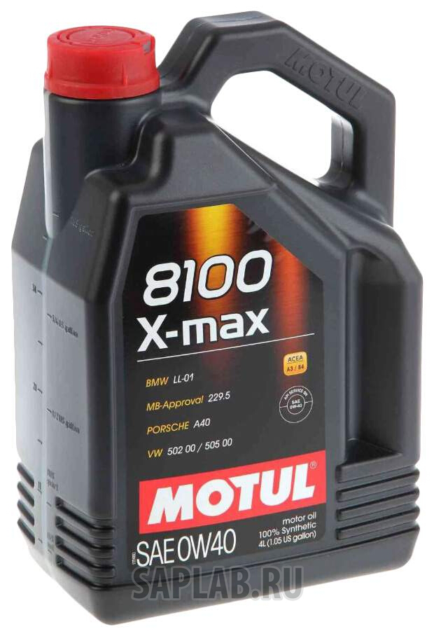 Купить запчасть MOTUL - 104532 Моторное масло Motul 8100 X-max 0w-40 4л